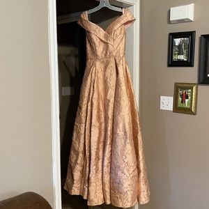 Stunning blush & gold princess Formal